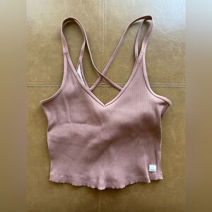 Vuori Rib Crop Tank